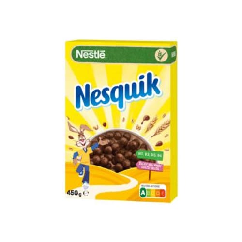 NESTLE NESQUIK Cacao Flavor Cereals 15.87 oz. (450 g.) - Nesquik