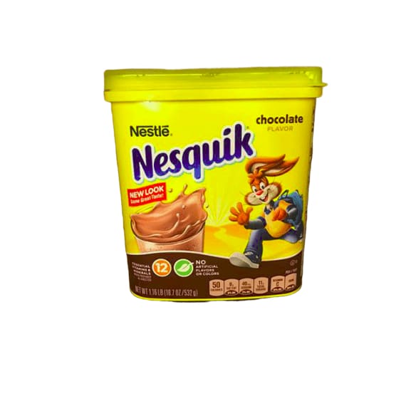 Nestle Nesquik Chocolate Flavor, 1.16 Lb - ShelHealth.Com