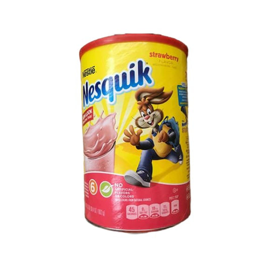Nestle Nesquik Flavored Powder Strawberry 1.9 lbs - ShelHealth.Com