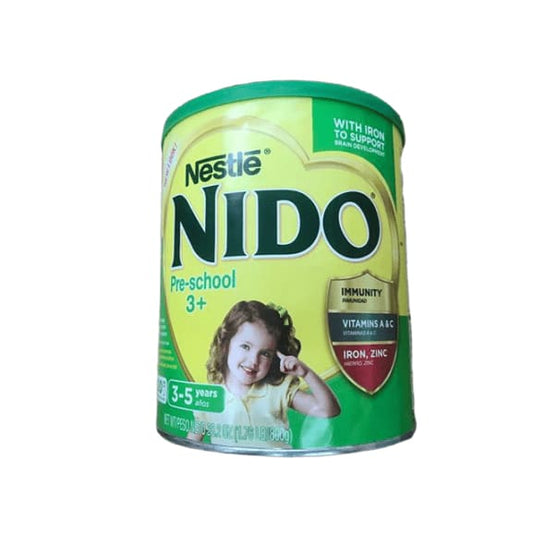 NESTLE NIDO 3+ Powdered Milk Beverage 1.76 lb Canister - ShelHealth.Com