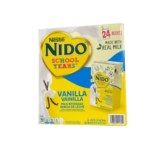 Nestle Nestle Nido School Years, Ready To Drink, Vanilla Milk, 24 x 8 oz.
