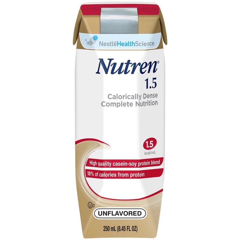 Nestle Nutren 1.5 Unflavored 8 Oz Case of 24 - Nutrition >> Nutritionals - Nestle