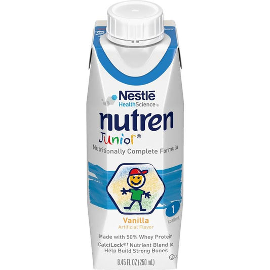 Nestle Nutren Jr. Vanilla 8 Oz Case of 24 - Nutrition >> Nutritionals - Nestle