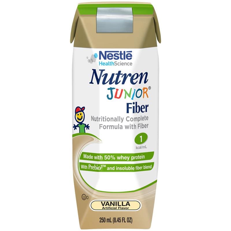 Nestle Nutren Jr With Fiber Vanilla 8 Oz. Case of 24 - Nutrition >> Nutritionals - Nestle