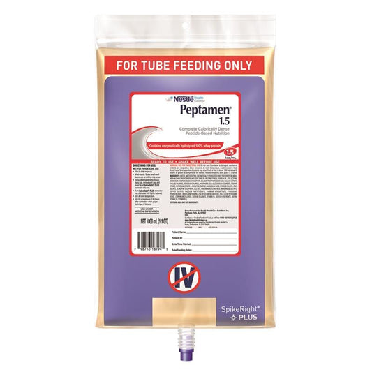 Nestle Peptamen 1.5 Spikeright Plus 1000Ml Case of 6 - Nutrition >> Nutritionals - Nestle