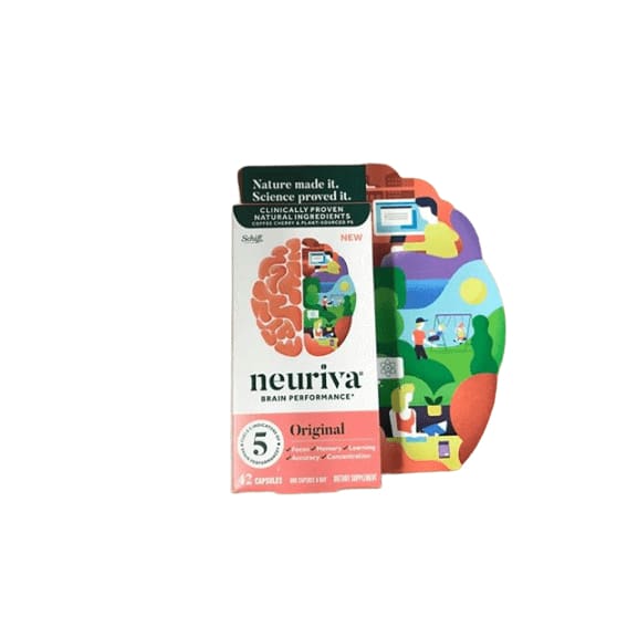 Neuriva Original Brain Support Supplement, 42 Count - ShelHealth.Com