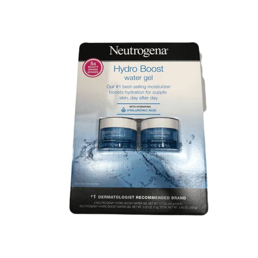 Neutrogena Hydro Boost Hyaluronic Acid Hydrating Water Face Gel Moisturizer for Dry Skin, 1.7 fl. oz (2 pack) - ShelHealth.Com
