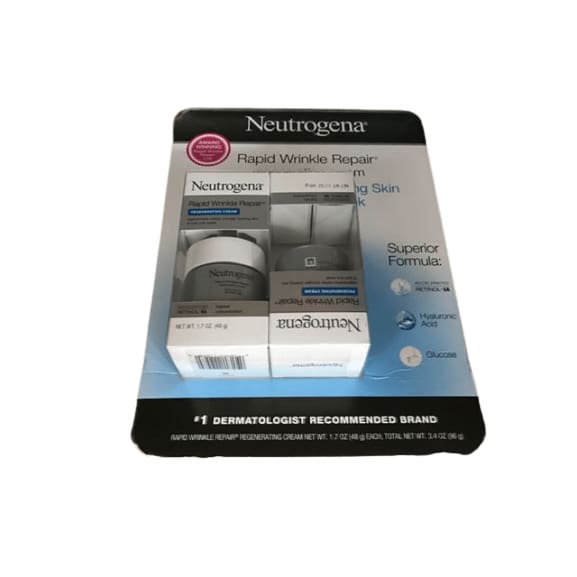Neutrogena Rapid Wrinkle Repair, 2 x 1.7 oz. - ShelHealth.Com