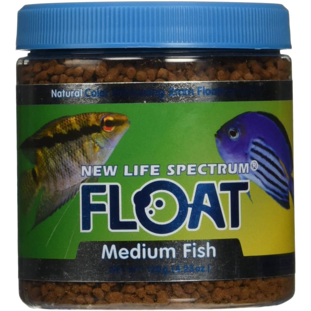 New Life Spectrum Float Pellets Fish Food 6.70 oz Large - Pet Supplies - New Life