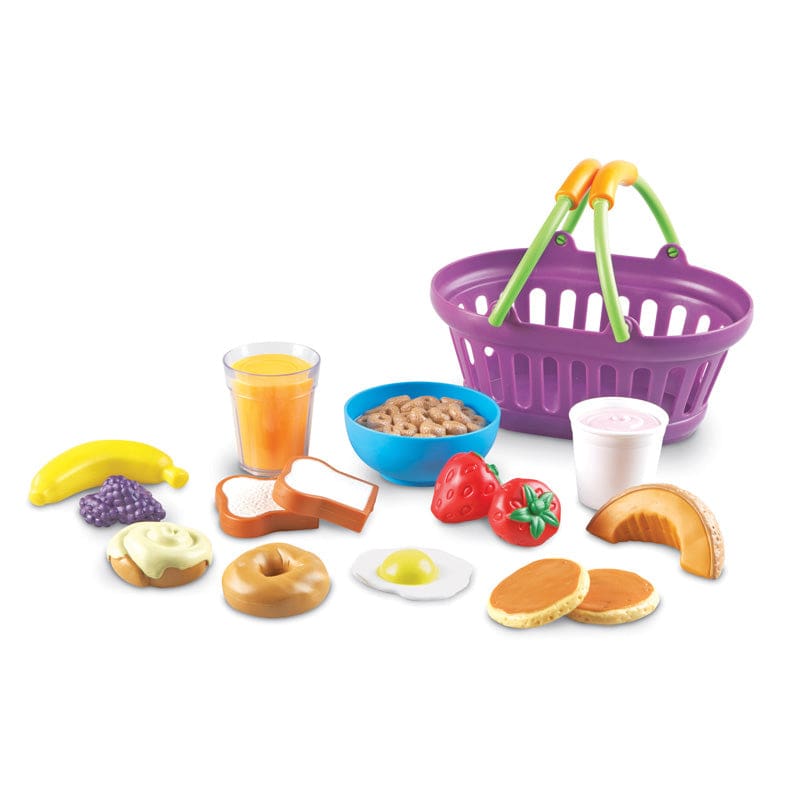 New Sprouts Breakfast Basket - Play Food - Learning Resources