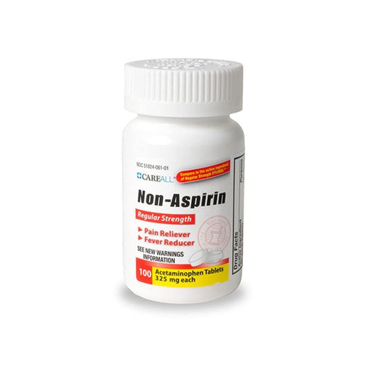 New World Imports Apap 325Mg Tabs Regular Bt100 Box of 100 (Pack of 6) - Over the Counter >> Pain Relief - New World Imports