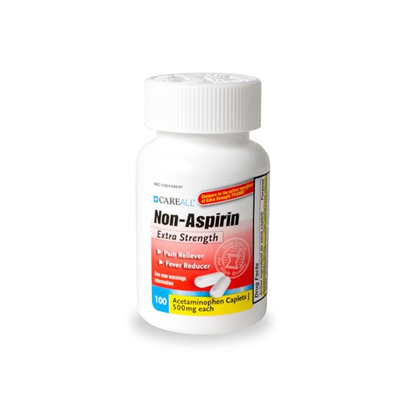 New World Imports Apap 500Mg Caplets Bt100 Ex-Strength Box of 100 (Pack of 5) - Over the Counter >> Pain Relief - New World Imports