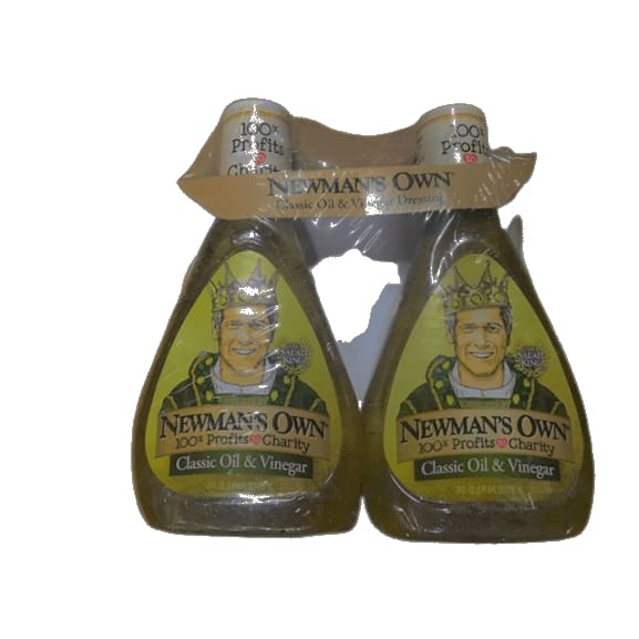 Newman's Own Classic Oil & Vinegar Salad Dressing, 24-oz. (Pack of 2) - ShelHealth.Com