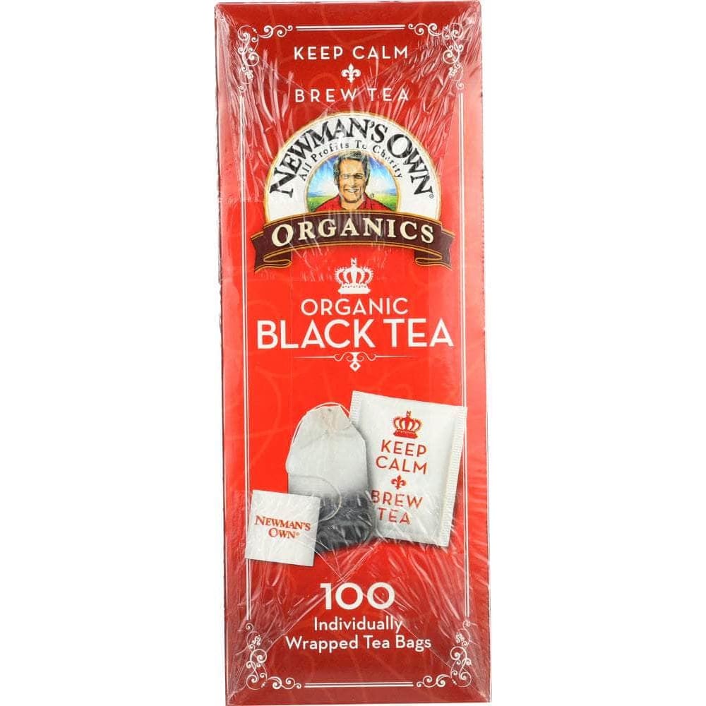Newmans Own Newman's Own Organics Organic Black Tea 100 Tea Bags, 7.05 oz
