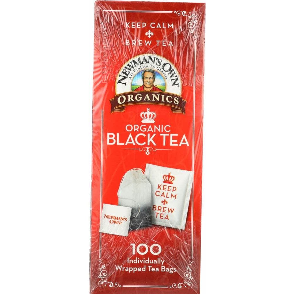 Newmans Own Newman's Own Organics Organic Black Tea 100 Tea Bags, 7.05 oz