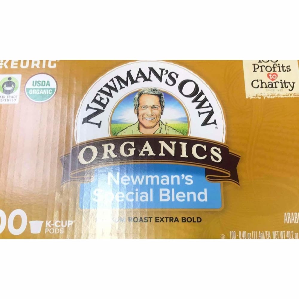 Newman's Own Organics Newman's Special Blend Medium Roast Coffee Keurig K-Cup Pods, 100 ct. - ShelHealth.Com