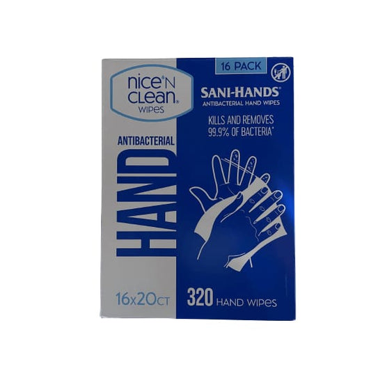 Nice 'n Clean Nice 'n Clean Antibacterial Moist Wipes, 320 Count