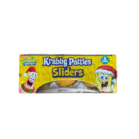 Nickelodeon Gummy Krabby Patty Sliders 3 Pack - Nickelodeon