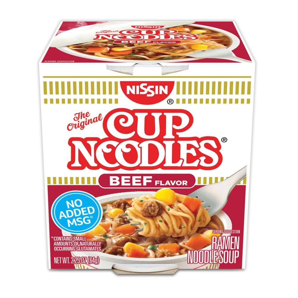 Nissin Beef Cup Noodles (12 pk.) - Canned Foods & Goods - Nissin Beef