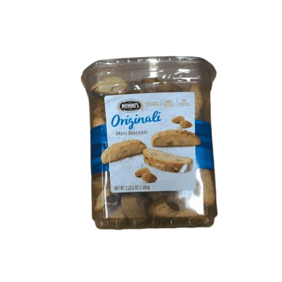 Nonni's Biscotti Value Pack with Larger Cookies, Originali, 25 Count, 2.4 lb - ShelHealth.Com