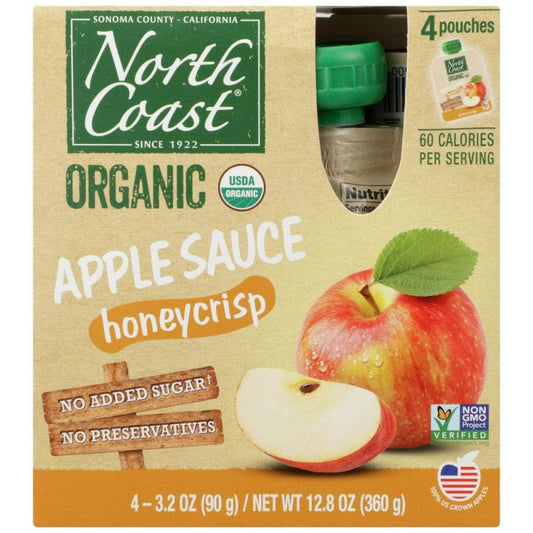 NORTH COAST NORTH COAST Applsce Hnycrs Pch Org, 4 pk