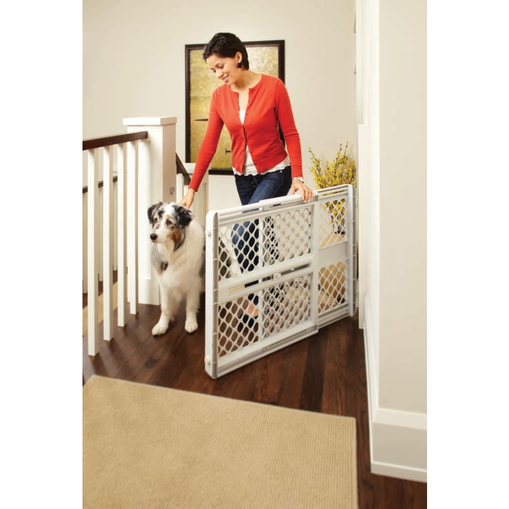 North States Universal Petgate Light Gray 26 in - Pet Supplies - North American