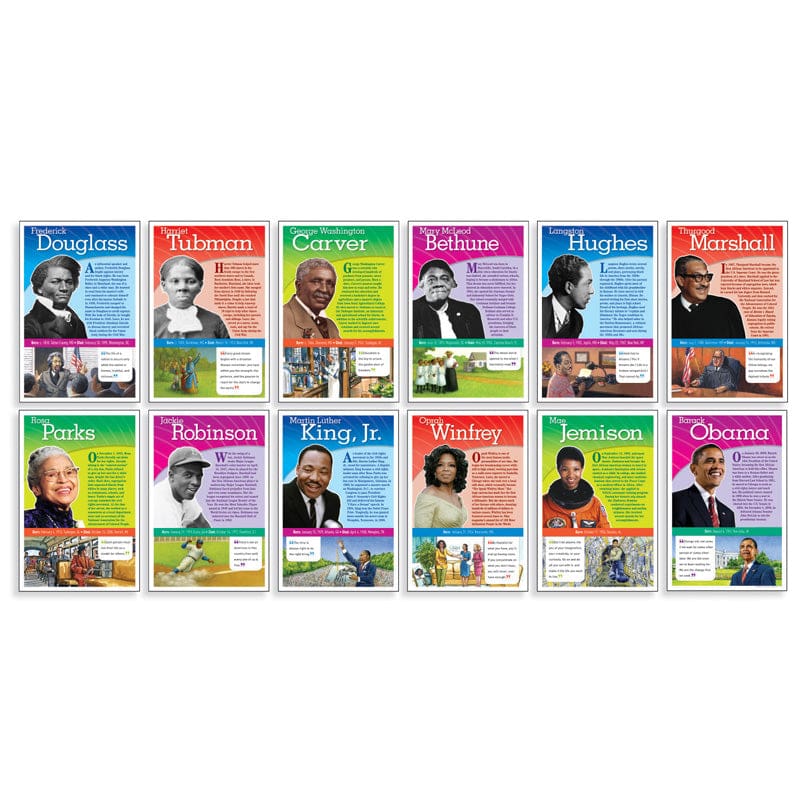 Notable African Americans Bb Set (Pack of 3) - Social Studies - Scholastic Teaching Resources