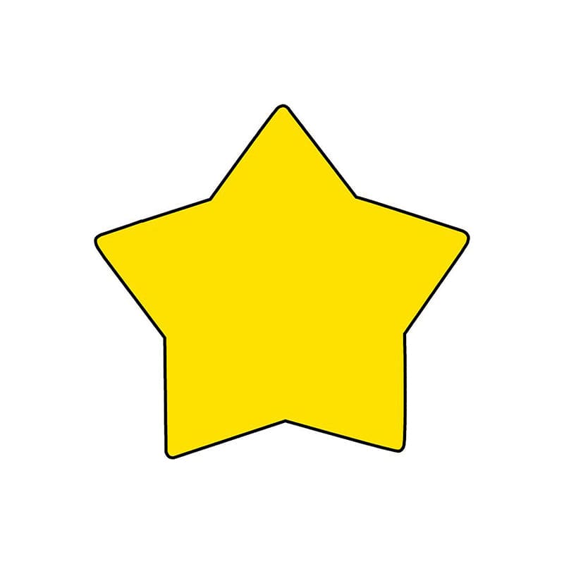 Notepad Large Star 50 Sheets 5 X 7 (Pack of 10) - Note Pads - Creative Shapes Etc. LLC