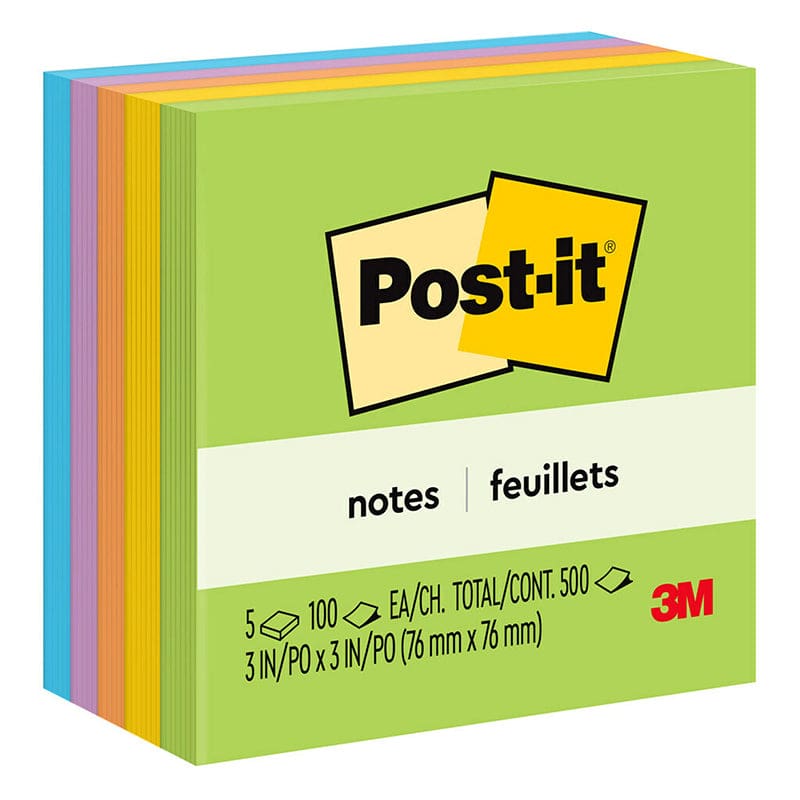 Notes Post-It Ultra Sold As Pk Colors 3 X 3 (Pack of 3) - Post It & Self-Stick Notes - 3M Company