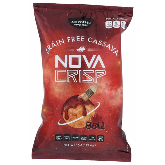 NOVACRISP Novacrisp Chip Cassava Popd Bbq, 4 Oz