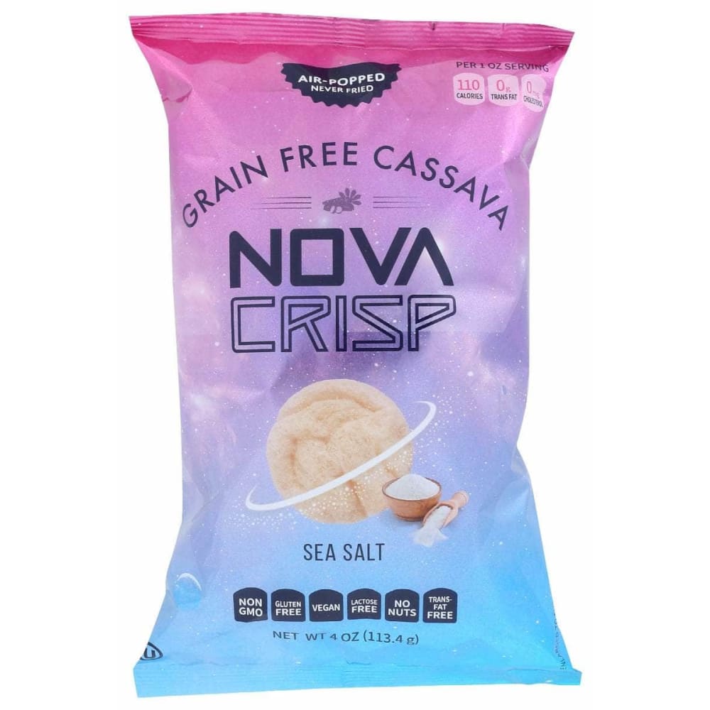 NOVACRISP Novacrisp Chip Cassava Popd Ssalt, 4 Oz