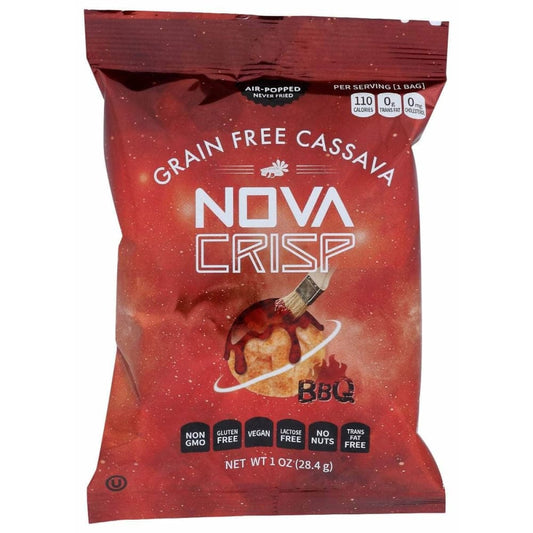 NOVACRISP Novacrisp Chips Cassava Bbq, 1 Oz