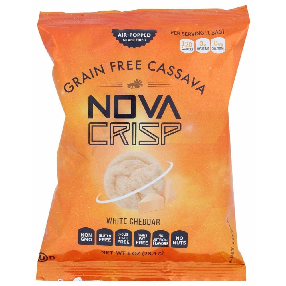 NOVACRISP Novacrisp Chips Cassava Chddr Chse, 1 Oz