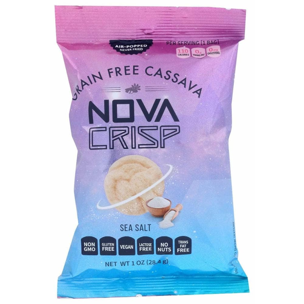 NOVACRISP Novacrisp Chips Cassava Ssalt, 1 Oz