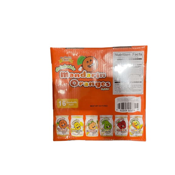 Nu Health Nu Health Fruit Mandarin Oranges Drinkable Fruit Cups, 4.5 oz (20 Pack)