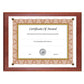 NuDell Award-a-plaque Document Holder Acrylic/plastic 10.5 X 13 Mahogany - Office - NuDell™