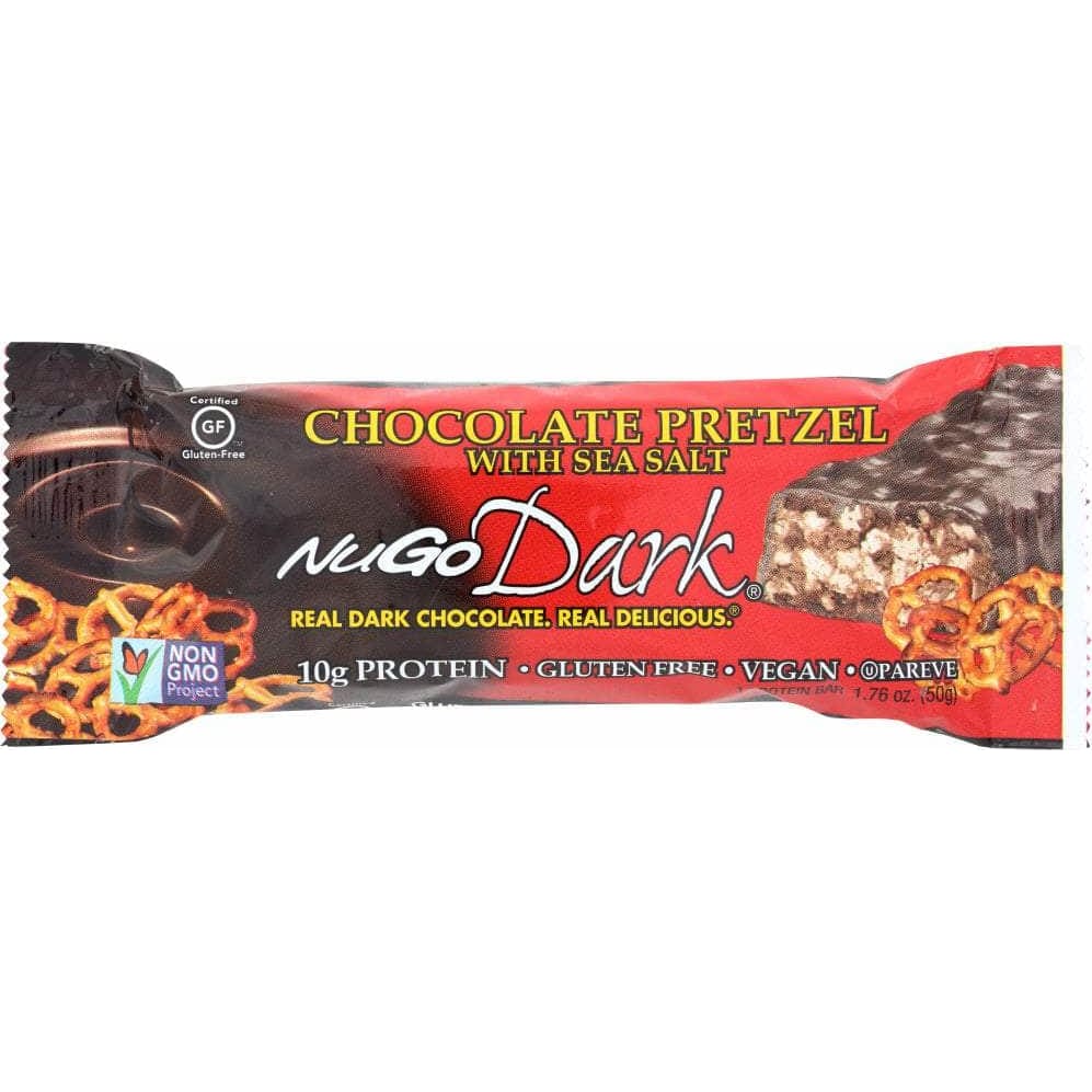 NUGO NUGO Dark Chocolate Pretzel With Sea Salt, 1.76 oz