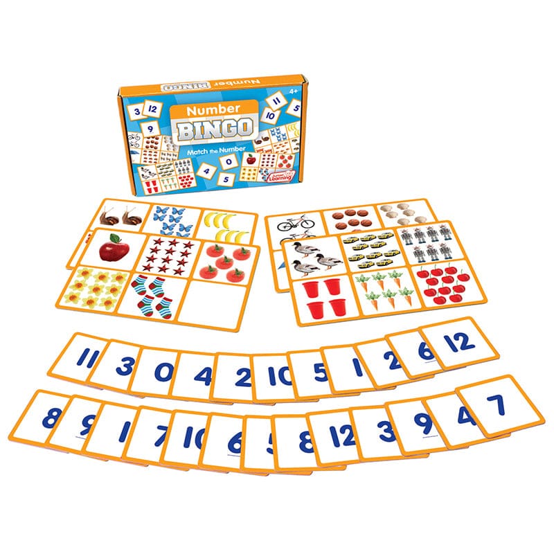 Number Bingo (Pack of 6) - Bingo - Junior Learning