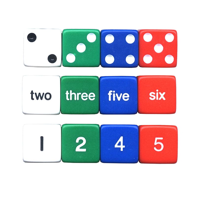 Number Dice Set (Pack of 10) - Dice - Koplow Games Inc.