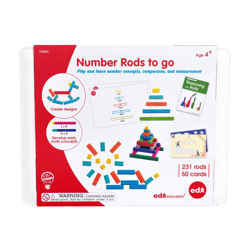 Number Rods To Go - Counting - Learning Advantage