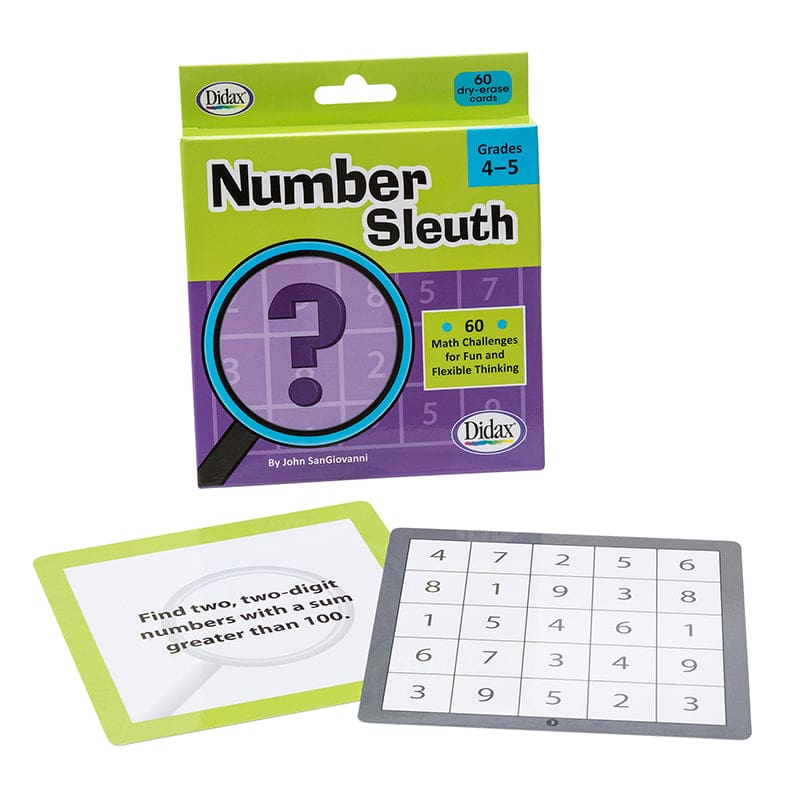 Number Sleuth Gr 4-5 (Pack of 2) - Math - Didax