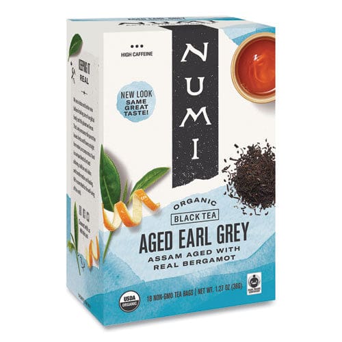 Numi Organic Teas And Teasans 0.125 Oz Emperor’s Puerh 16/box - Food Service - Numi®
