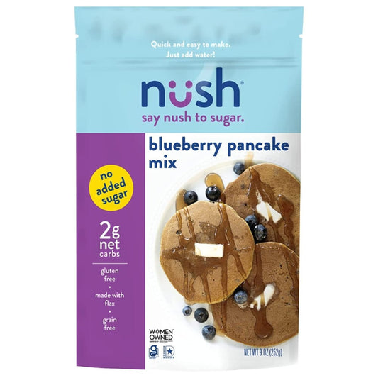 NUSH: Blueberry Pancake Mix 9 oz - Grocery > Cooking & Baking > Baking Ingredients - NUSH