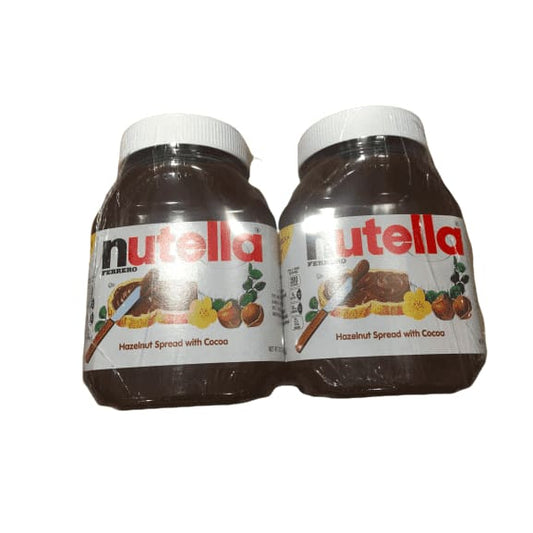 Nutella Hazelnut Spread, 33.5 oz each, 2 Count - ShelHealth.Com