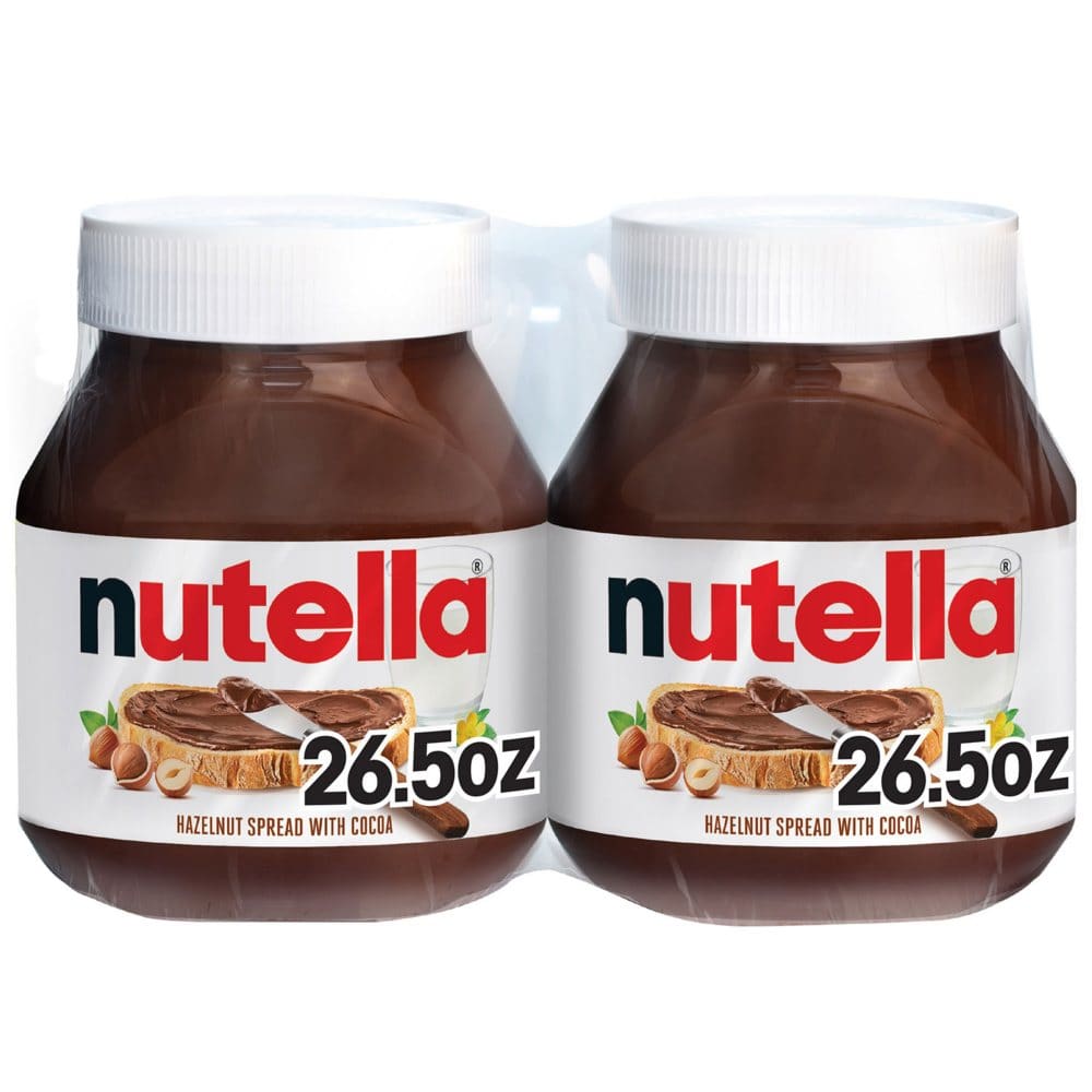 Nutella Hazelnut Spread Twin Pack (26.5 oz. 2 pk.) - Condiments Oils & Sauces - Nutella Hazelnut
