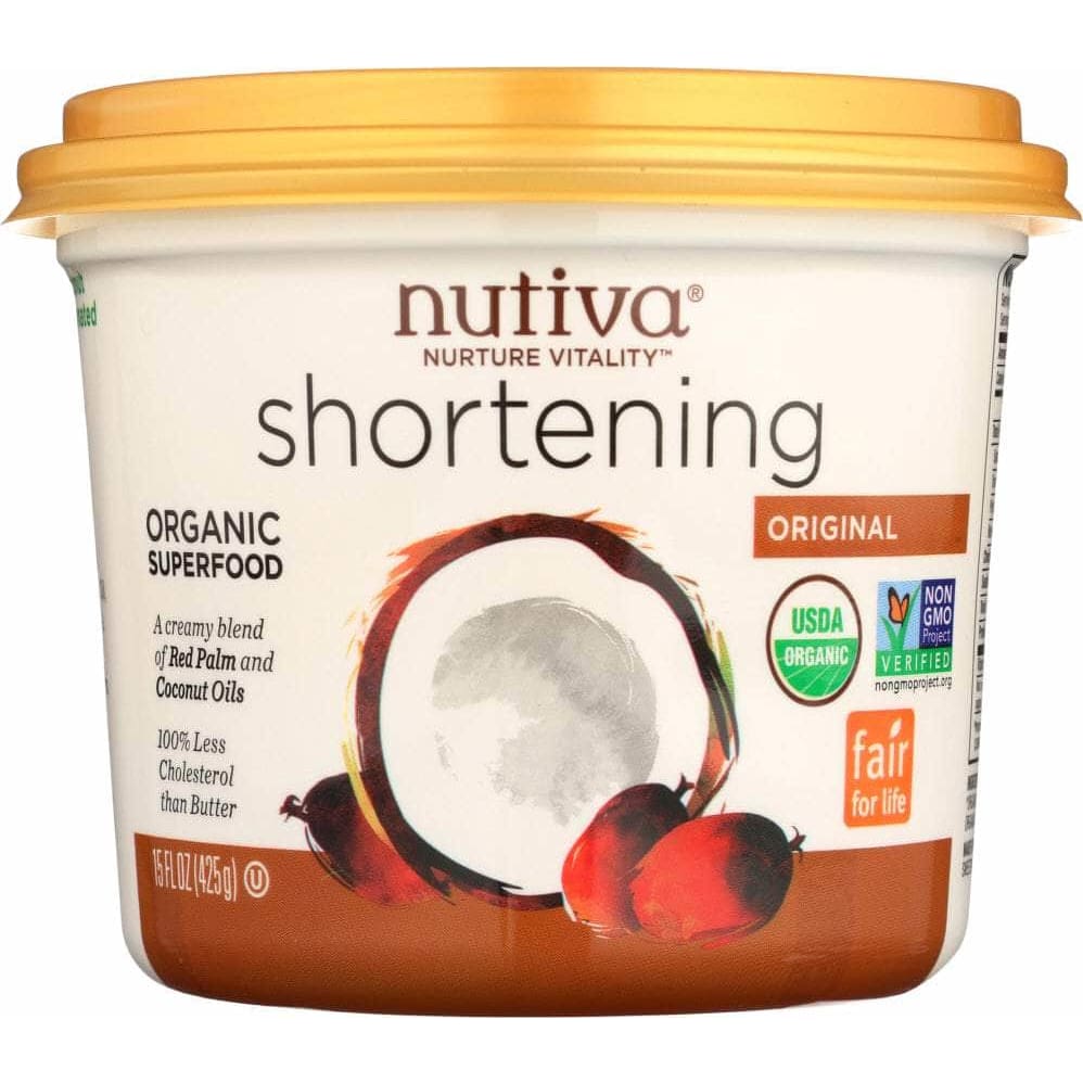 Nutiva Nutiva Organic Shortening Original Red Palm and Coconut Oils, 15 oz