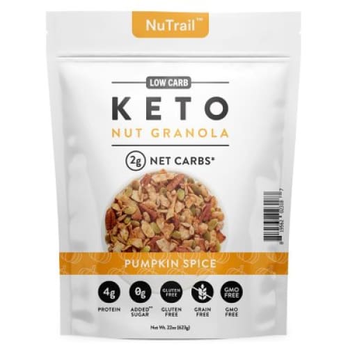 NuTrail Keto Nut Granola Pumpkin Spice (22 oz.) - NuTrail