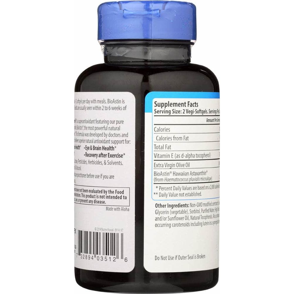 NUTREX Nutrex Bioastin Supreme Md Formulas, 60 Sg