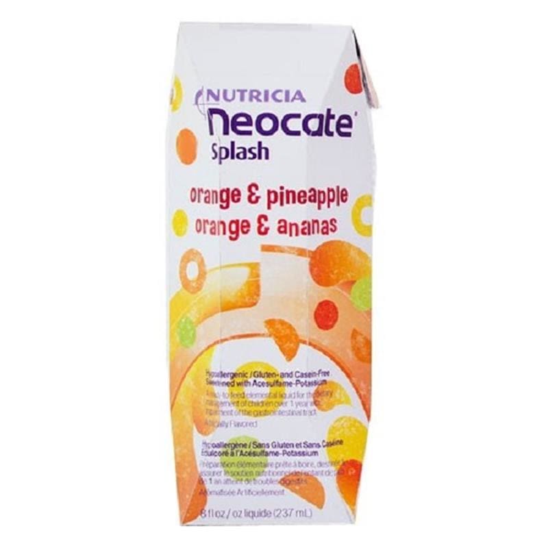Nutricia Neocate Splash Orange-Pineapple Case of 27 - Nutrition >> Nutritional Supplements - Nutricia
