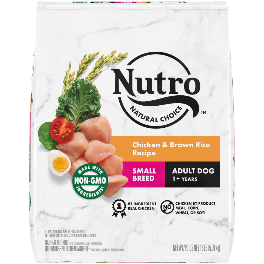 Nutro Products Natural Choice Chicken and Brown Rice Recipe Small Breed Dog Food 13 lbs - Pet Supplies - Nutro